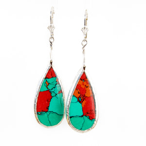 Sterling silver and Sonora Sunrise earrings
