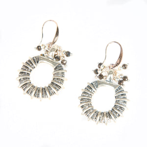Fun earrings, with subtle sparkle