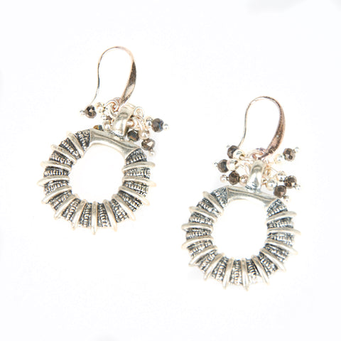 Fun earrings, with subtle sparkle