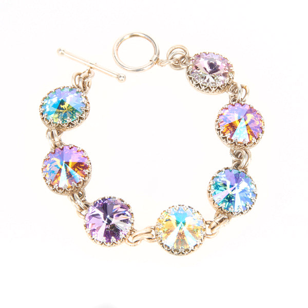 Gorgeous Sterling and Swarovski crystal bracelet